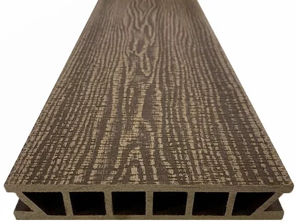 Террасная доска Deckron (Декрон) WoodLike с 3D тиснением