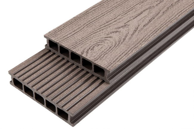 Террасная доска дпк UnionWood Union Pulse Венге