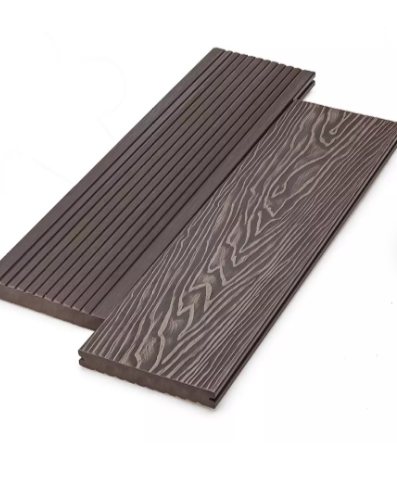 Террасная доска из ДПК Deckart Monolit 3D Венге