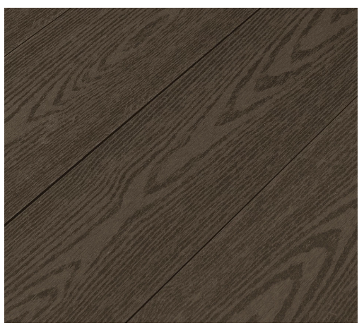 Террасная доска из ДПК пустотелая CM Decking серия Natur цвет WENGE (венге, коричневый)