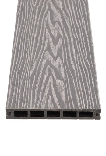 Террасная доска дпк Deckart Praktik New  Серый