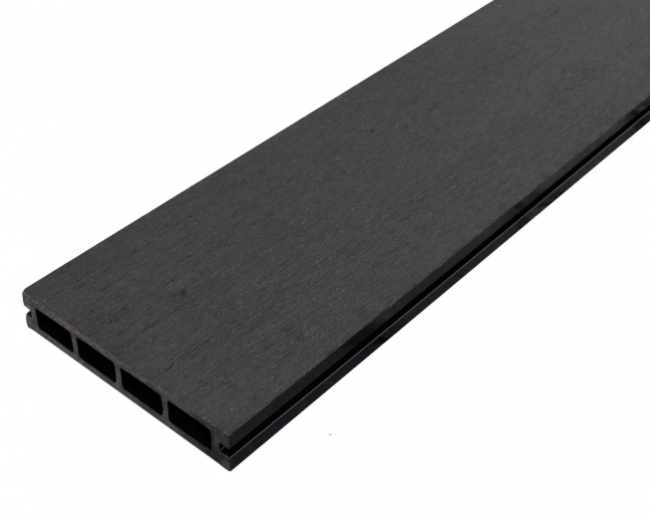 Террасная доска ДПК Outdoor 3D ARIZONA Чёрный